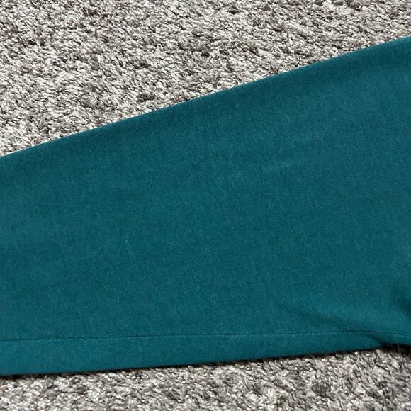 Vintage Blank Sweatshirt Crewneck Pullover 80s 90s Faded Green Medium - Picture 8 of 10